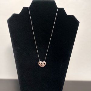 Brighton blush gem necklace